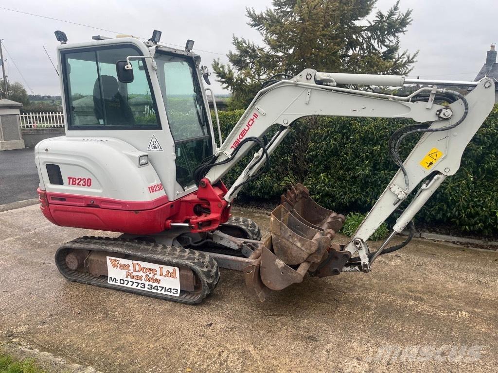 Takeuchi TB 230 Mini ekskavatori < 7 t