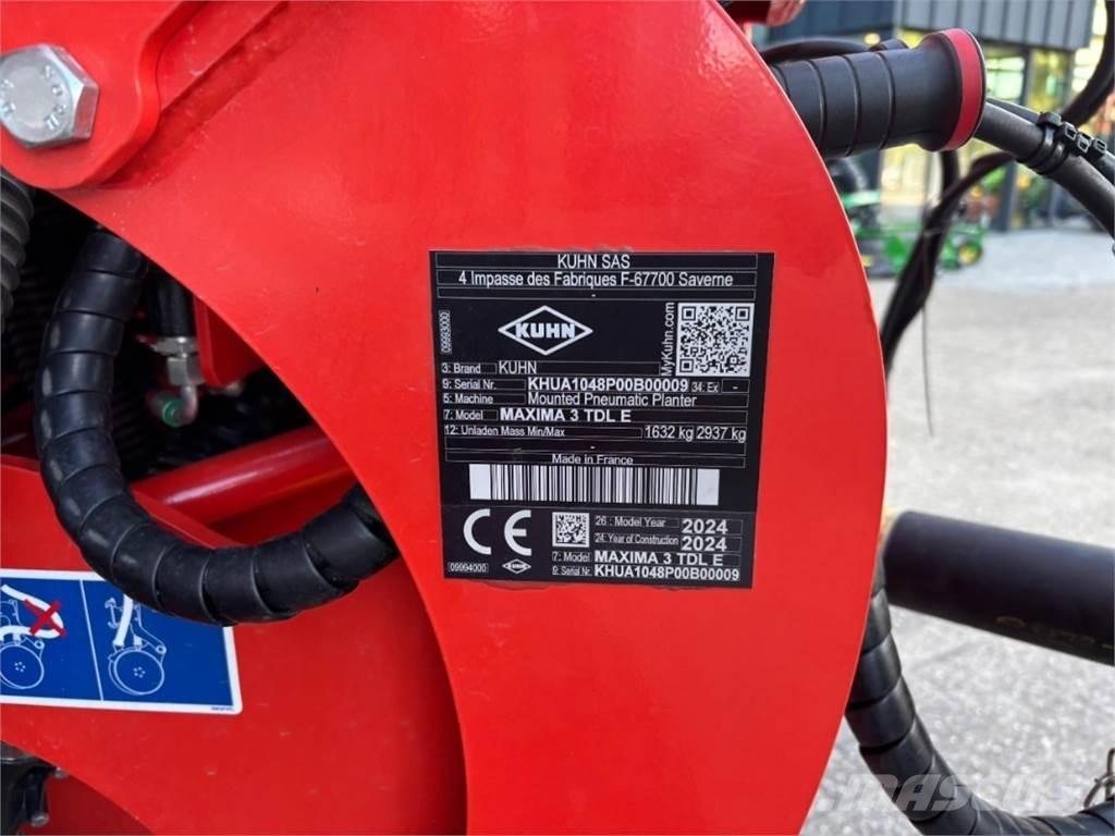 Kuhn Maxima 3 Precīzās izsējas sējmašīnas 