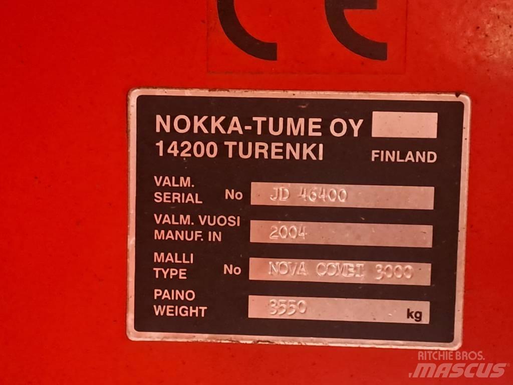 Tume Novacombi3000 Kombinētās sējmašīnas