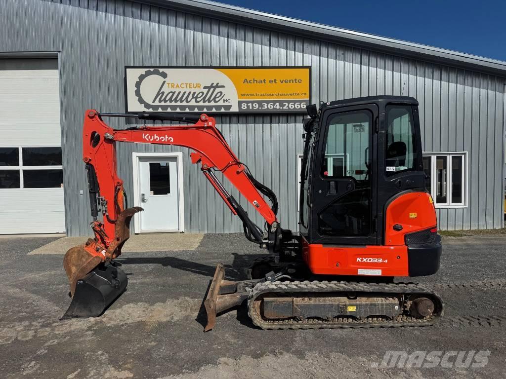 Kubota KX 033-4 Mini ekskavatori < 7 t