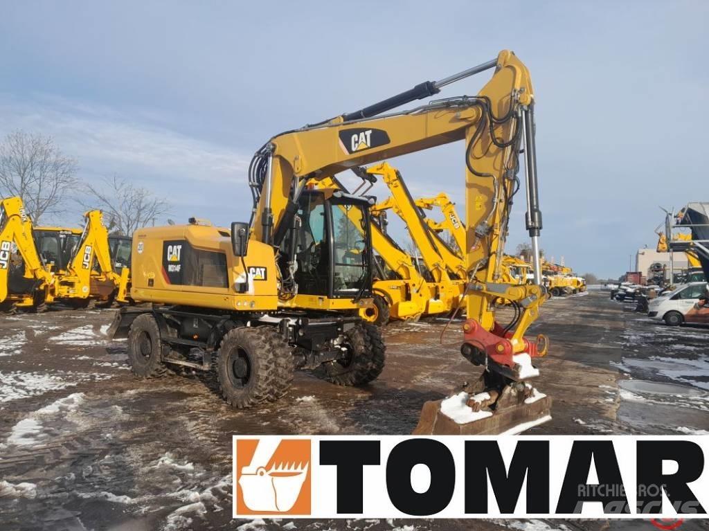 CAT M 314 F Ekskavatori uz riteņiem