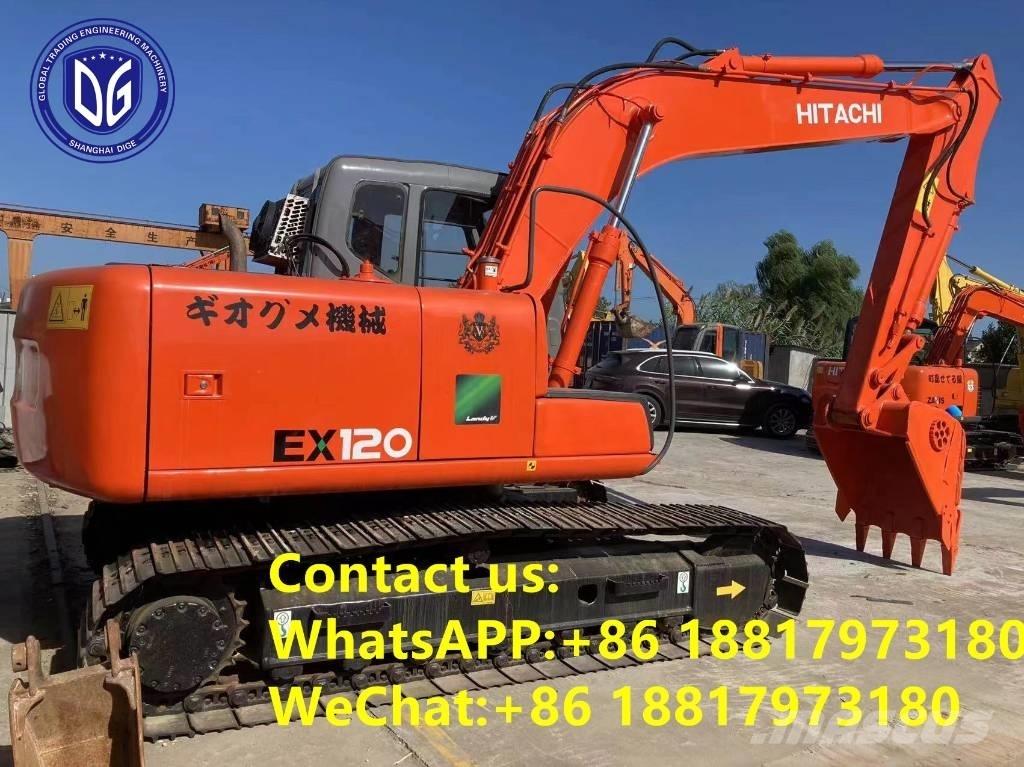 Hitachi EX 120-5 Kāpurķēžu ekskavatori
