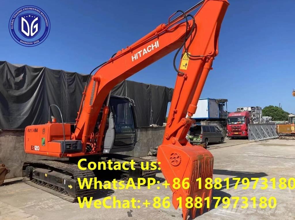 Hitachi EX 120-5 Kāpurķēžu ekskavatori