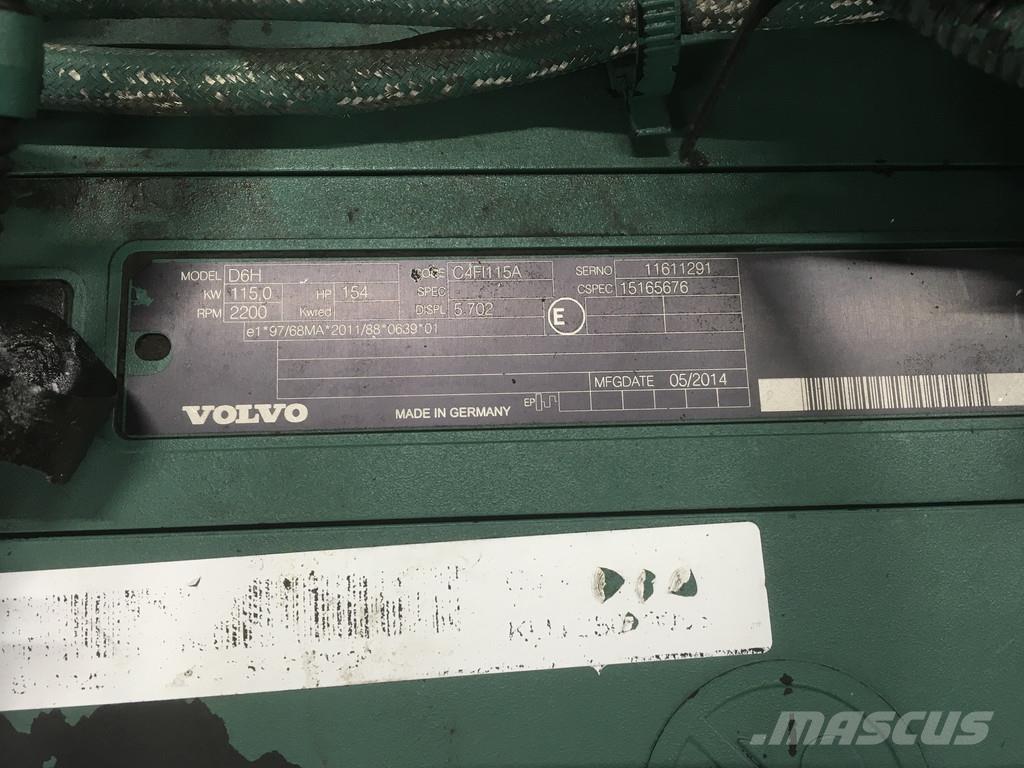 Volvo D6H CORE Būvniecība- Citi