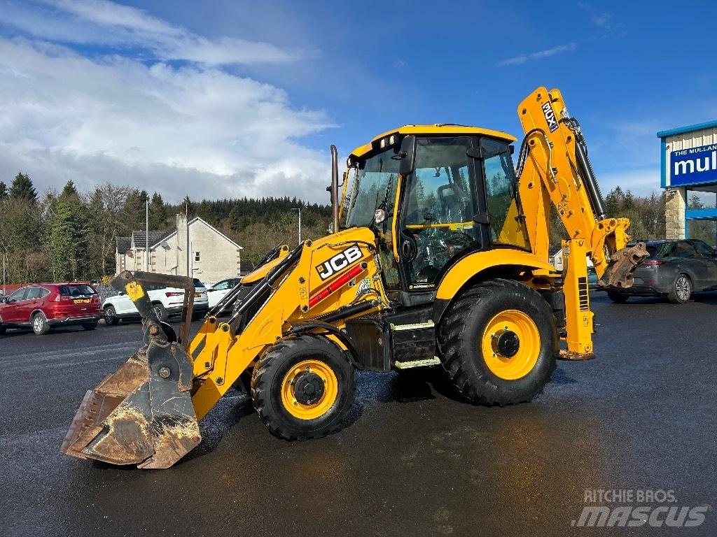 JCB 3CX 81kW / 108 BHP Ekskavatori-iekrāvēji