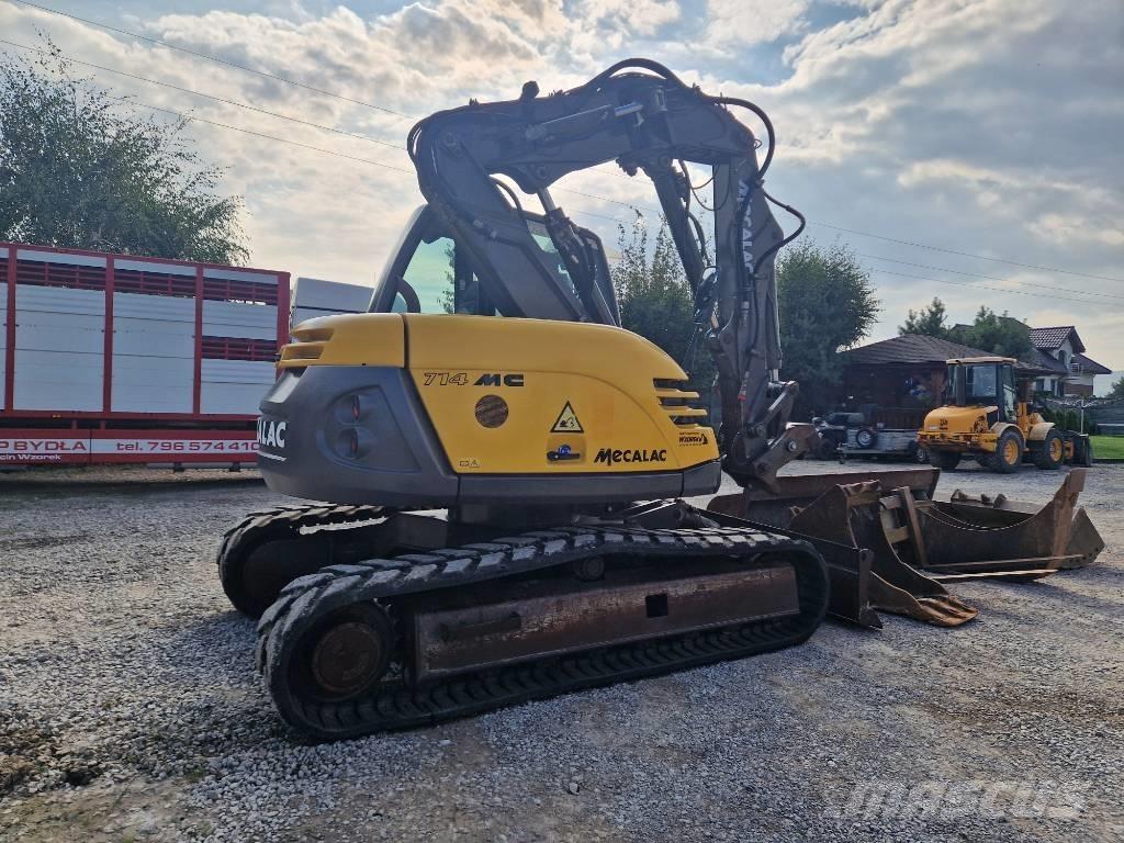 Mecalac 714 MC Kāpurķēžu ekskavatori
