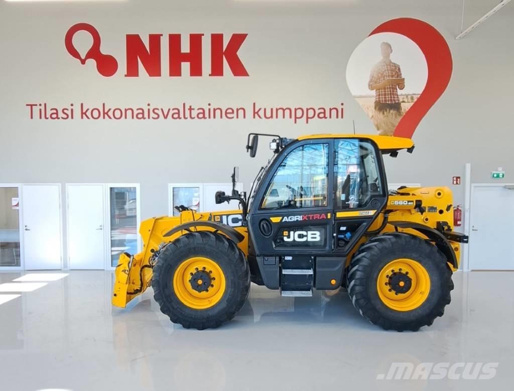 JCB 560-80 Agri Xtra Lauksaimniecības pacēlāji