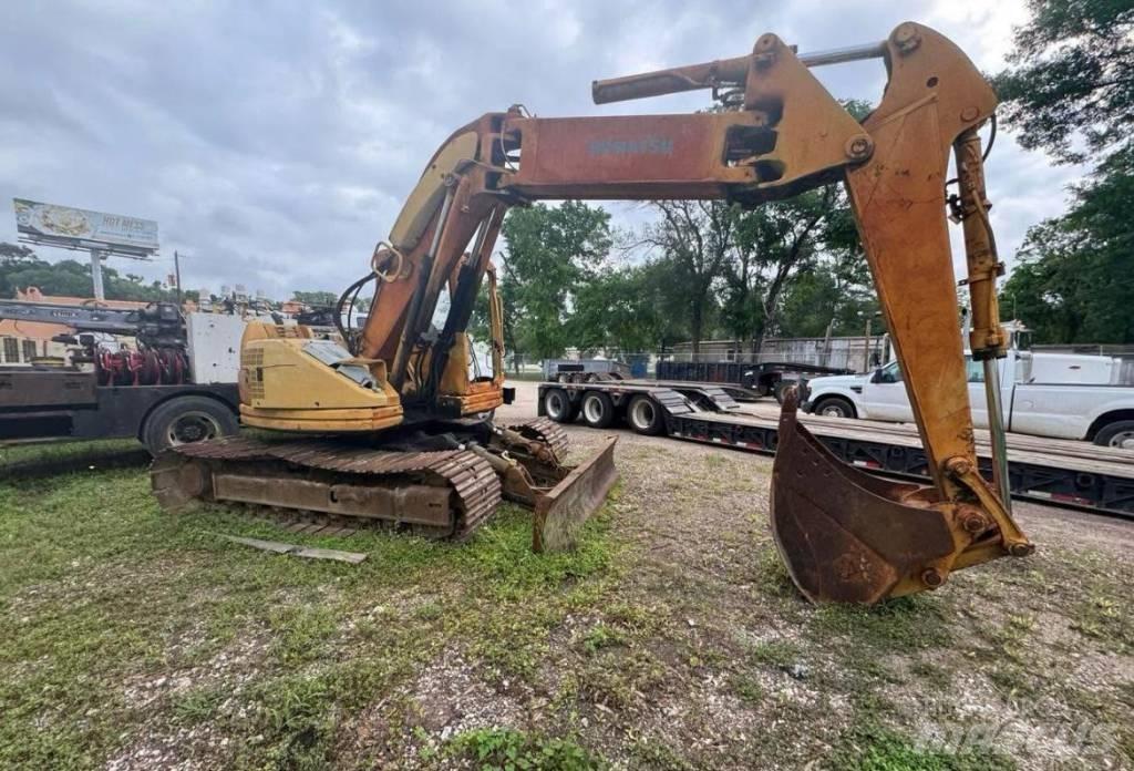 Komatsu PC 128 UU-1E Kāpurķēžu ekskavatori
