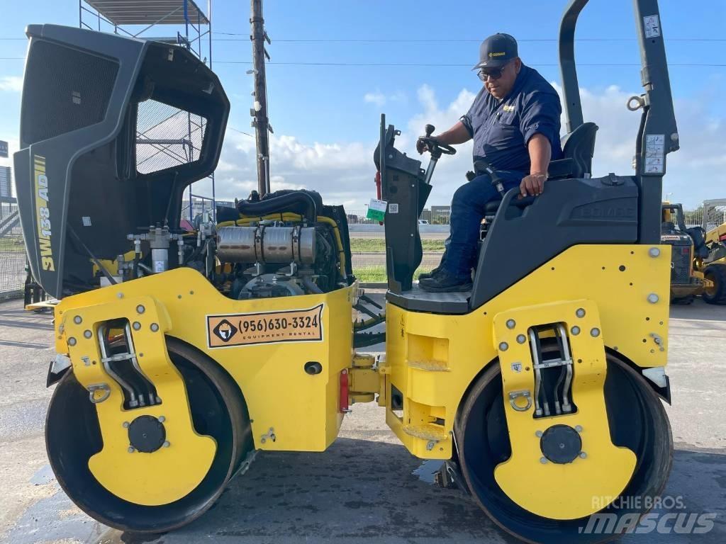 Bomag BW 138 AD Divvalču grunts veltņi