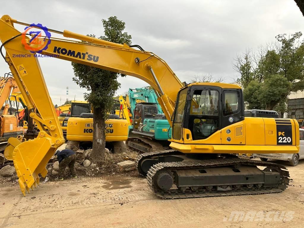Komatsu PC 220-7 Kāpurķēžu ekskavatori