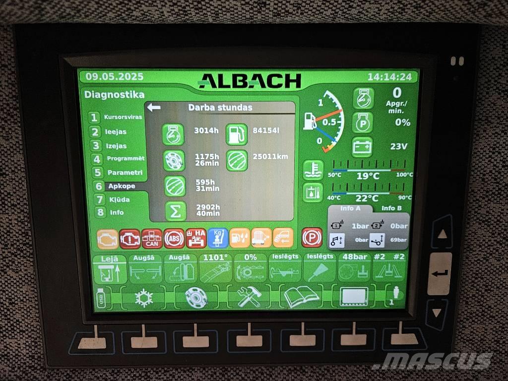 Albach Diamant 2000 Koksnes šķeldotāji