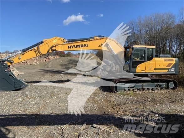 Hyundai HX220L Kāpurķēžu ekskavatori