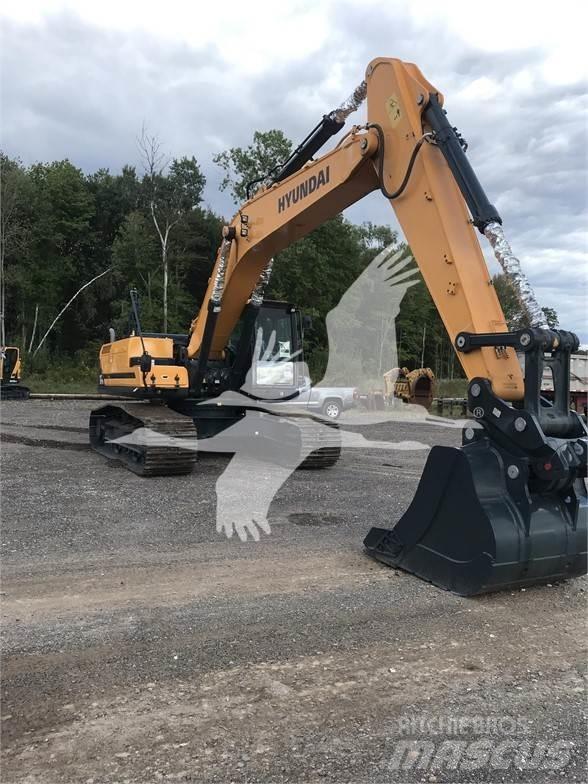 Hyundai HX330L Kāpurķēžu ekskavatori