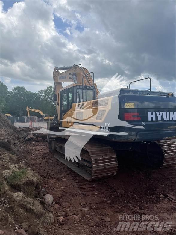 Hyundai HX330L Kāpurķēžu ekskavatori