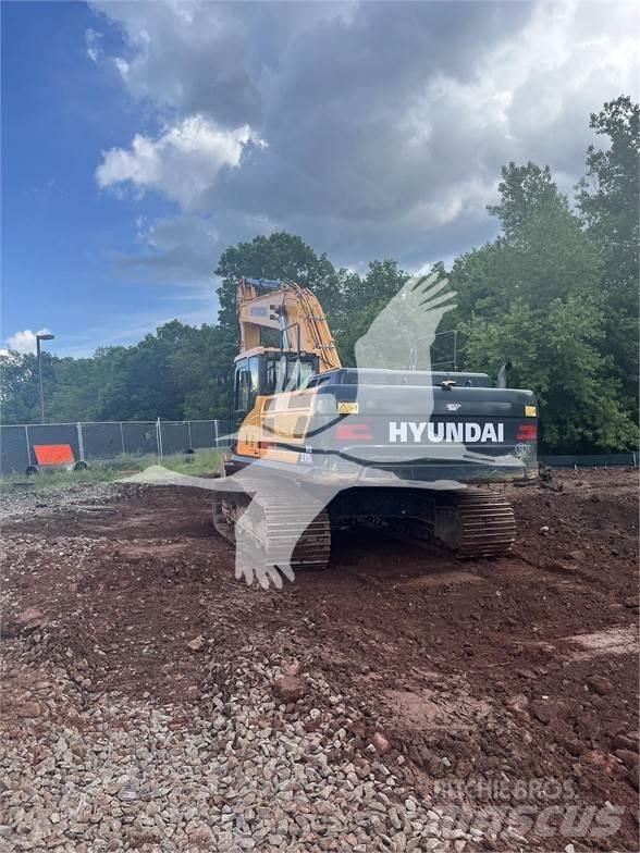Hyundai HX330L Kāpurķēžu ekskavatori