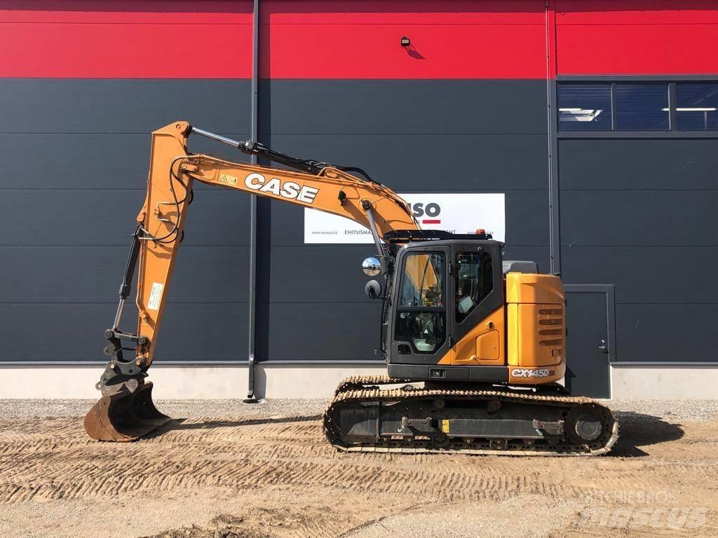 CASE CX 145D SR Kāpurķēžu ekskavatori