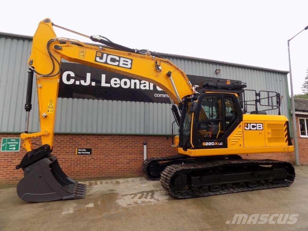 JCB 220X LC Kāpurķēžu ekskavatori