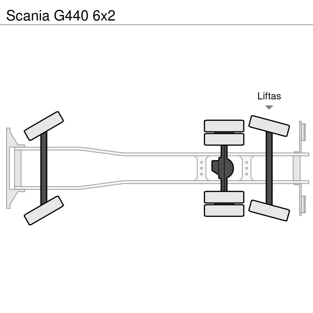 Scania G440 6x2 Kravas automašinas konteineru vedeji