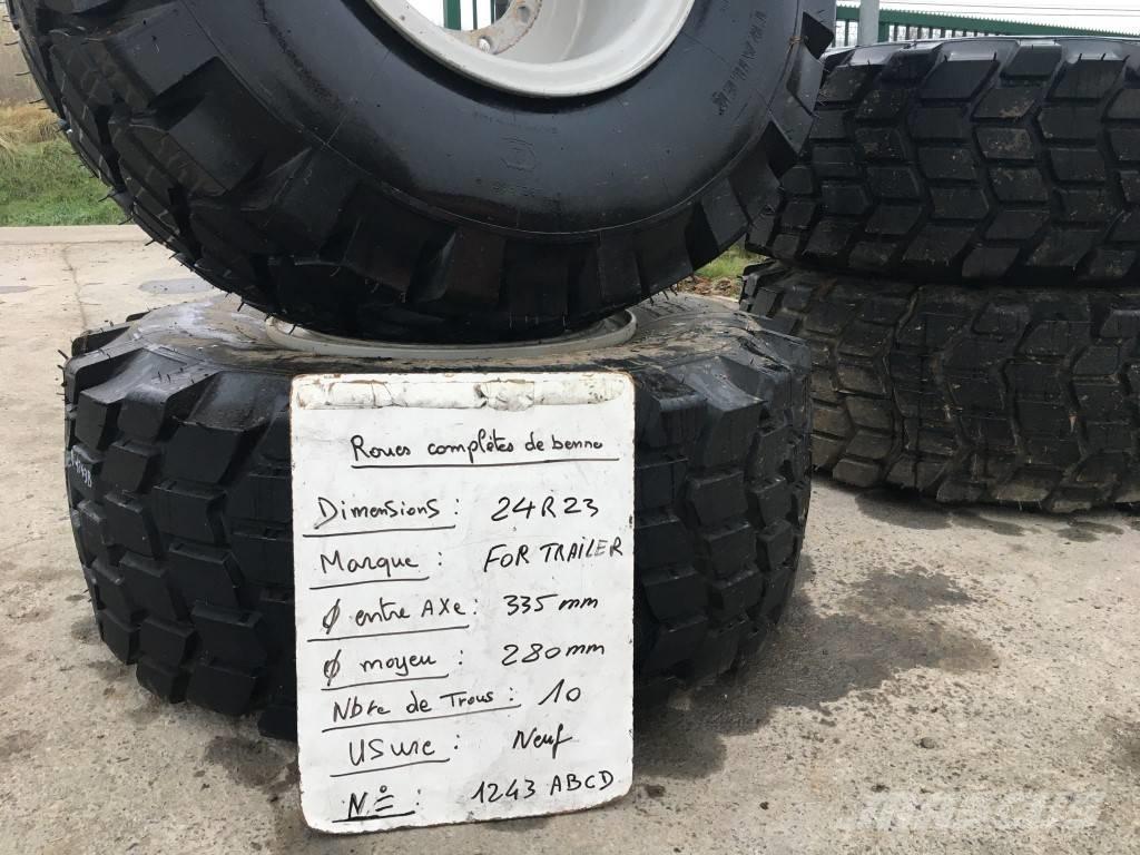  FOR TRAILER 24R23 Riepas, riteņi un diski