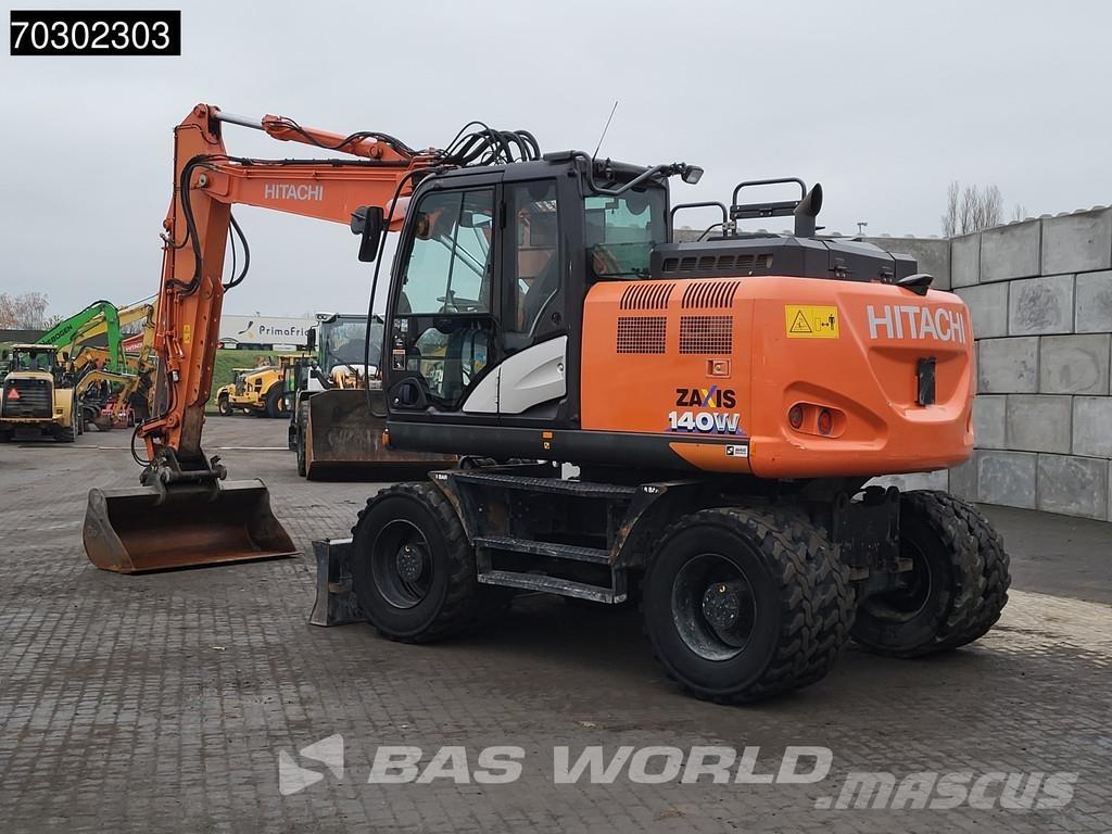 Hitachi ZX140W -6 Ekskavatori uz riteņiem