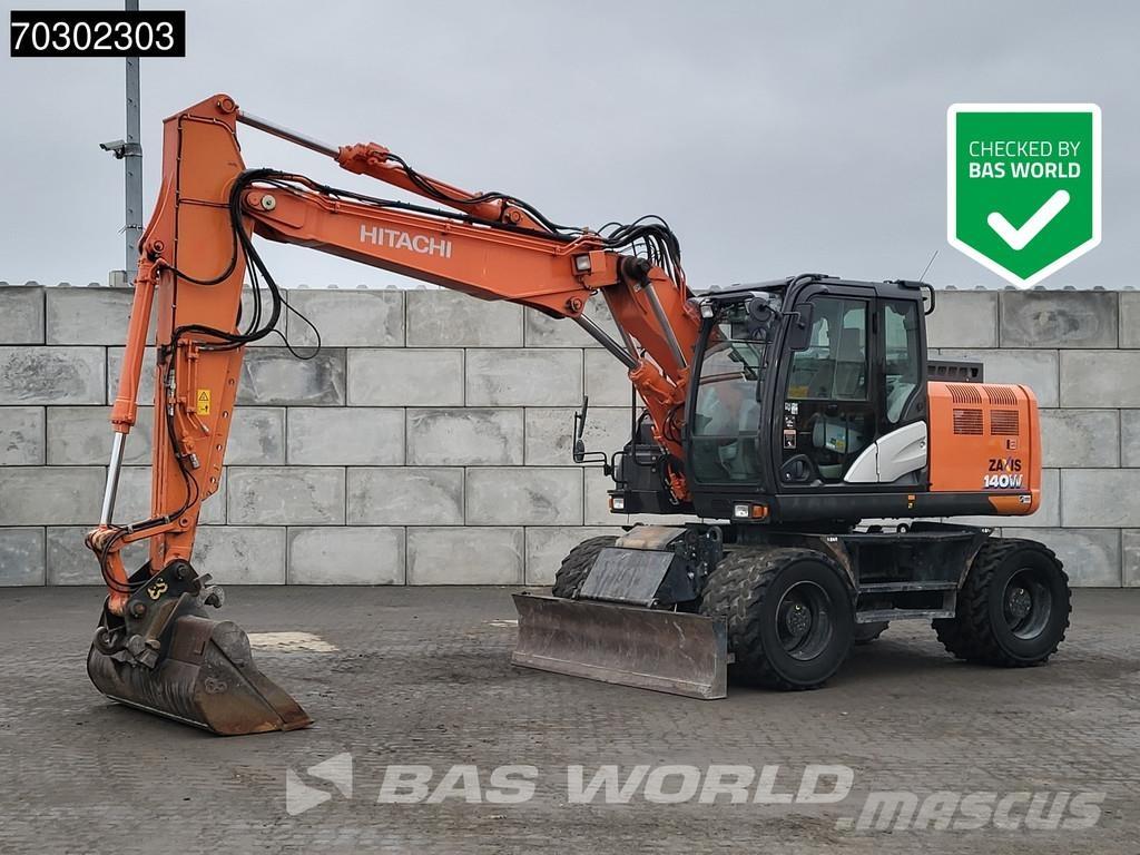 Hitachi ZX140W -6 Ekskavatori uz riteņiem