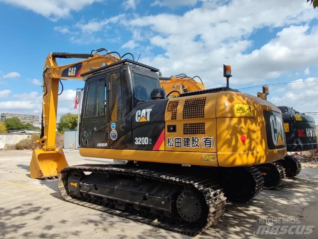 CAT 320D2 Kāpurķēžu ekskavatori