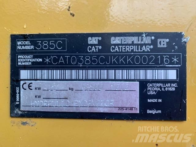 CAT 385 C L  385CL Kāpurķēžu ekskavatori