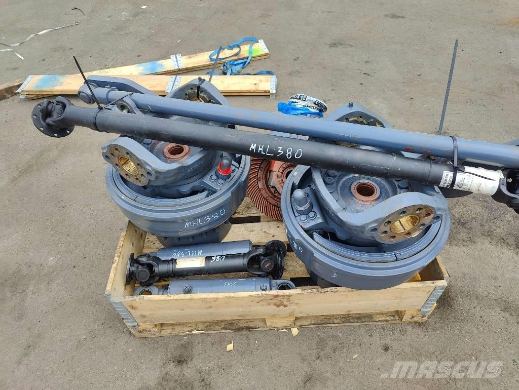 Fuchs MHL 380 Šasija un piekare