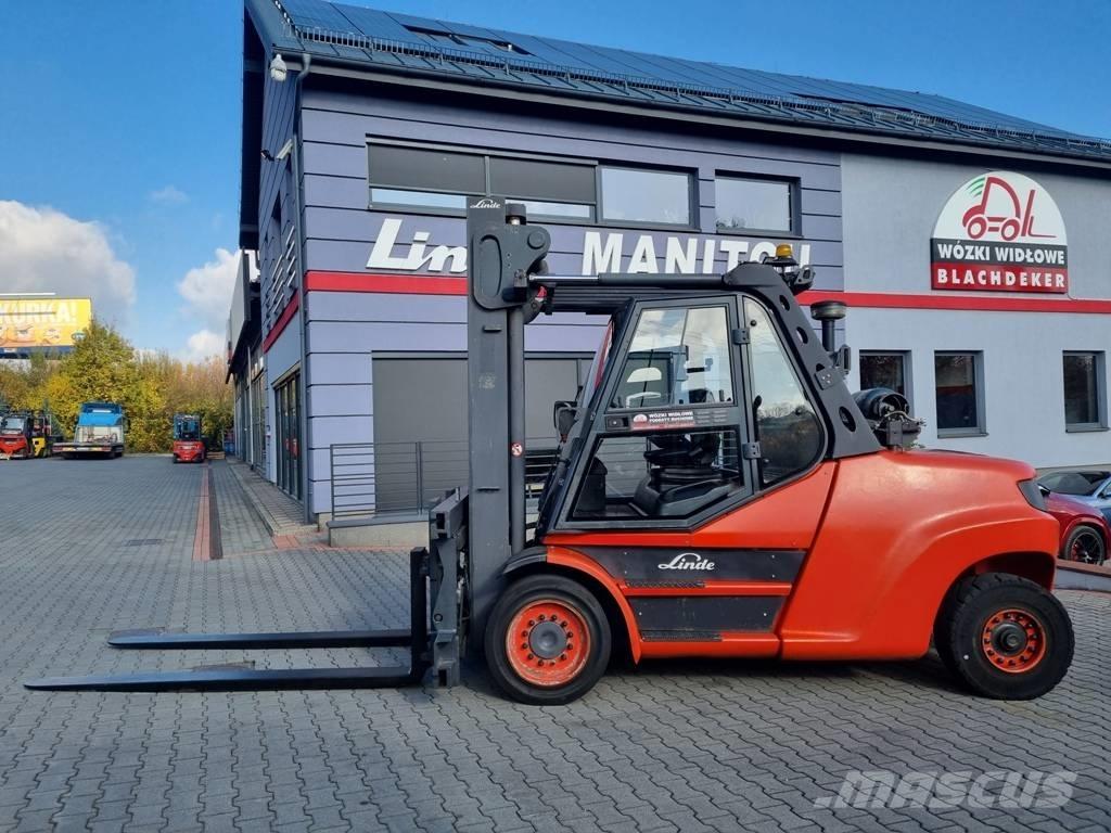 Linde H80T-1100 LPG tehnika
