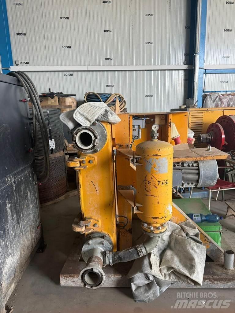  GERTEC SP 1100 Kravas mašīna- betona sūknis