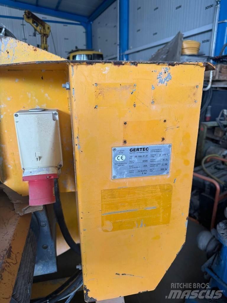  GERTEC SP 1100 Kravas mašīna- betona sūknis