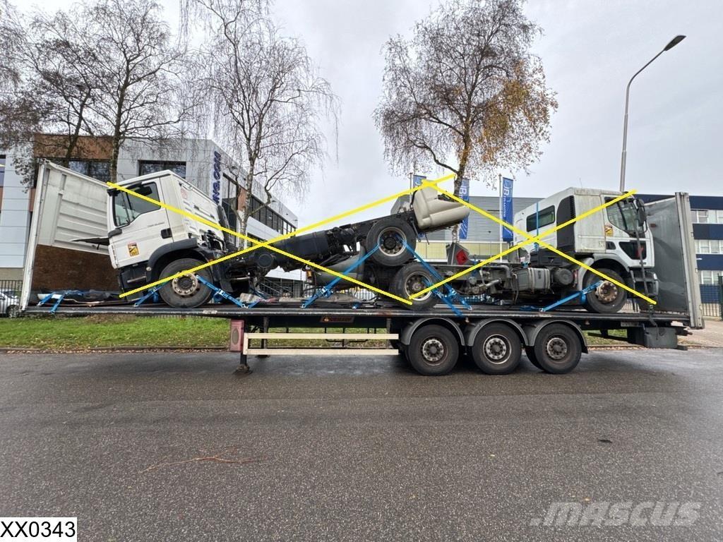 Fruehauf Tautliner Tents puspiekabes