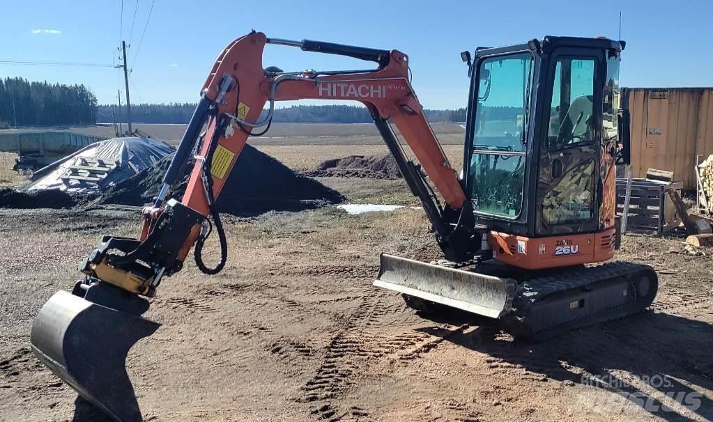 Hitachi Zaxis 26 U Mini ekskavatori < 7 t