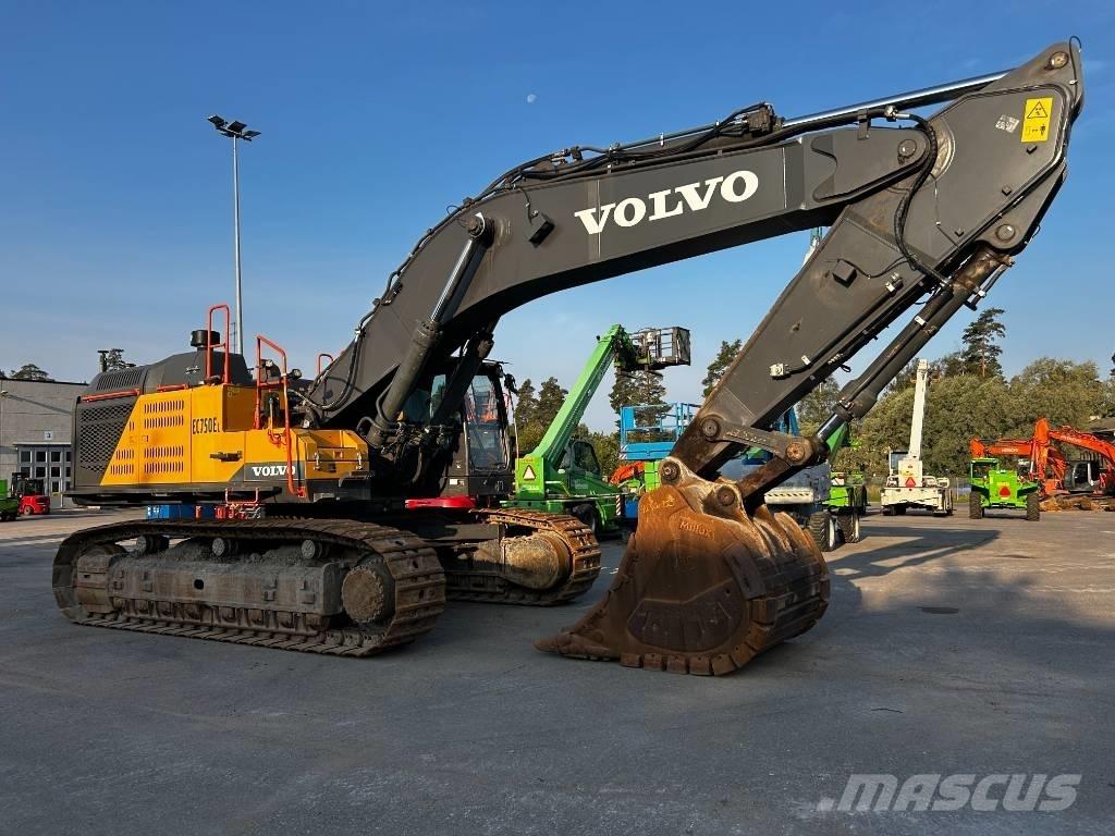 Volvo EC750EL Kāpurķēžu ekskavatori