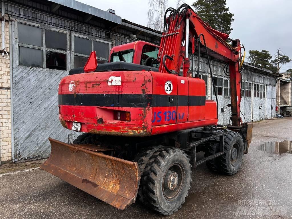 JCB JS 130 W Ekskavatori uz riteņiem
