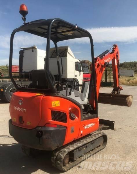 Kubota KX 015-4 Mini ekskavatori < 7 t