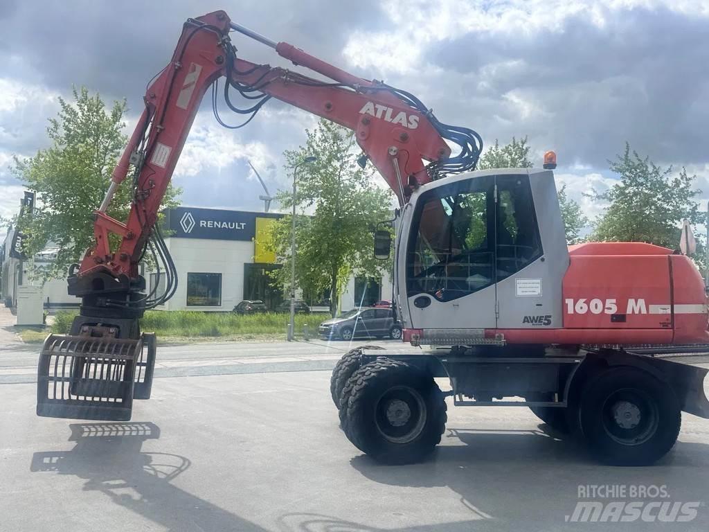 Atlas 1605 M Ekskavatori uz riteņiem