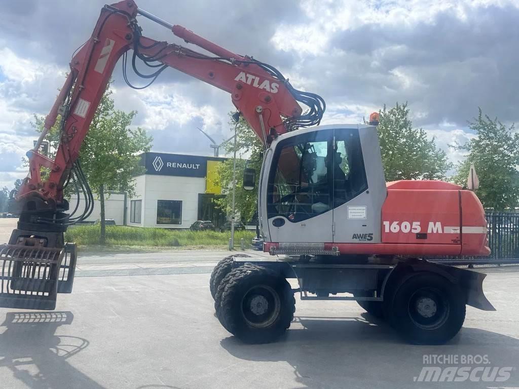 Atlas 1605 M Ekskavatori uz riteņiem