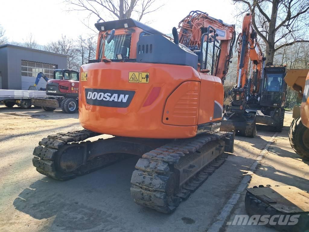 Doosan DX 140 LCR-5 Kāpurķēžu ekskavatori