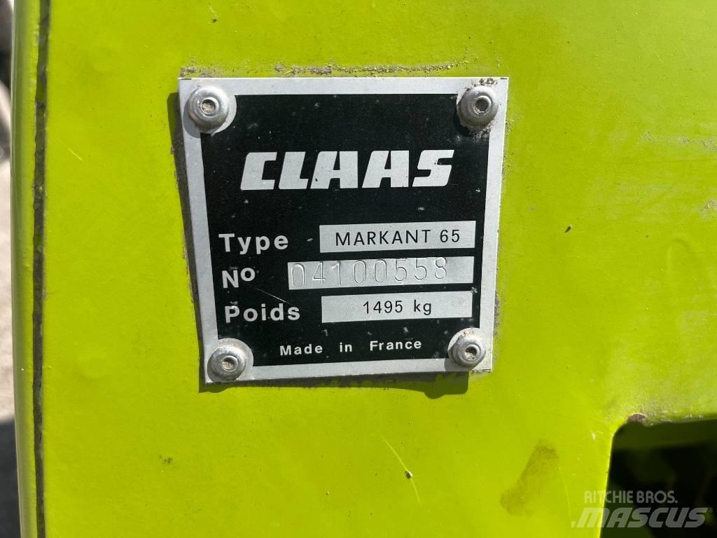 CLAAS Markant 65 Ķīpu preses