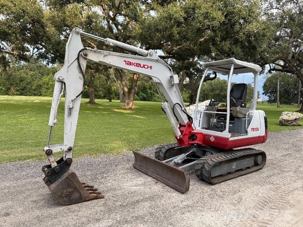 Takeuchi TB 135 Mini ekskavatori < 7 t