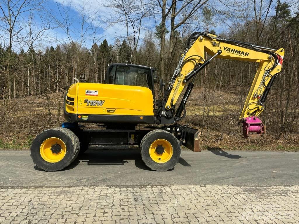 Yanmar B 110 W Ekskavatori uz riteņiem