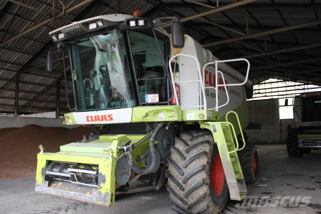 CLAAS Lexion 570 Ražas novākšanas kombaini