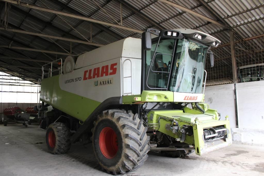 CLAAS Lexion 570 Ražas novākšanas kombaini