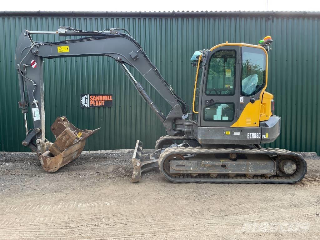 Volvo ECR 88 D PRO Vidēja lieluma ekskavatori 7 t - 12 t