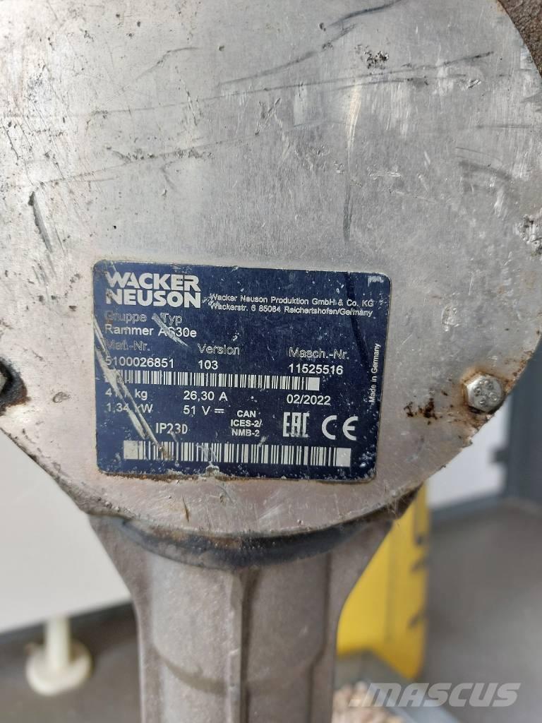 Wacker Neuson AS30e Blietes
