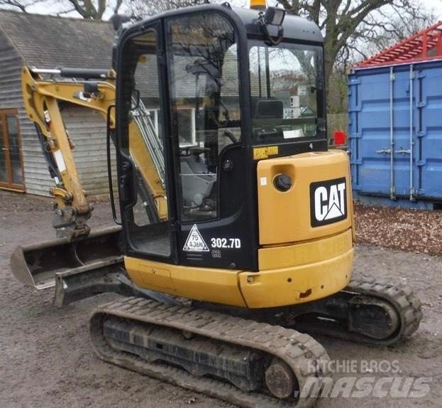 CAT 302.7 D CR Mini ekskavatori < 7 t
