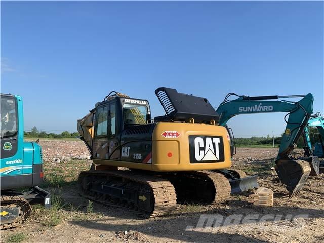 CAT 315D2 Kāpurķēžu ekskavatori