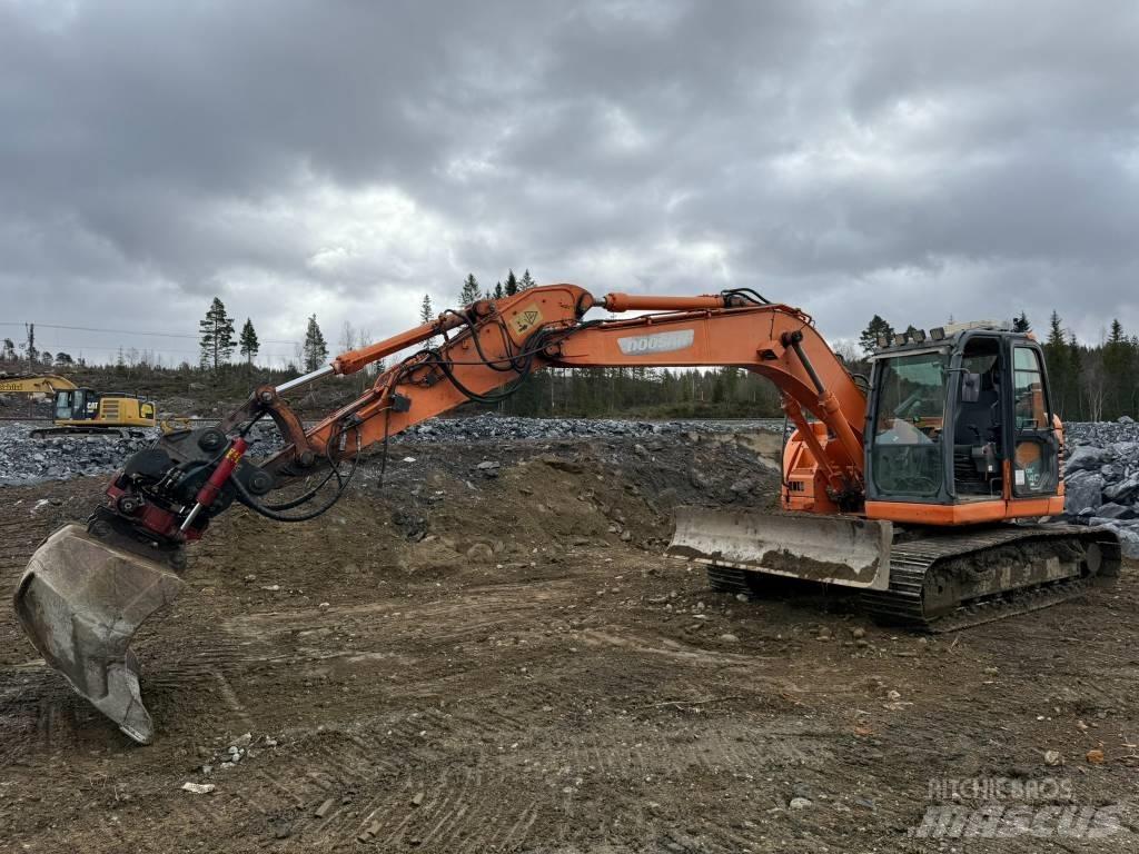 Doosan DX 140 LCR Kāpurķēžu ekskavatori