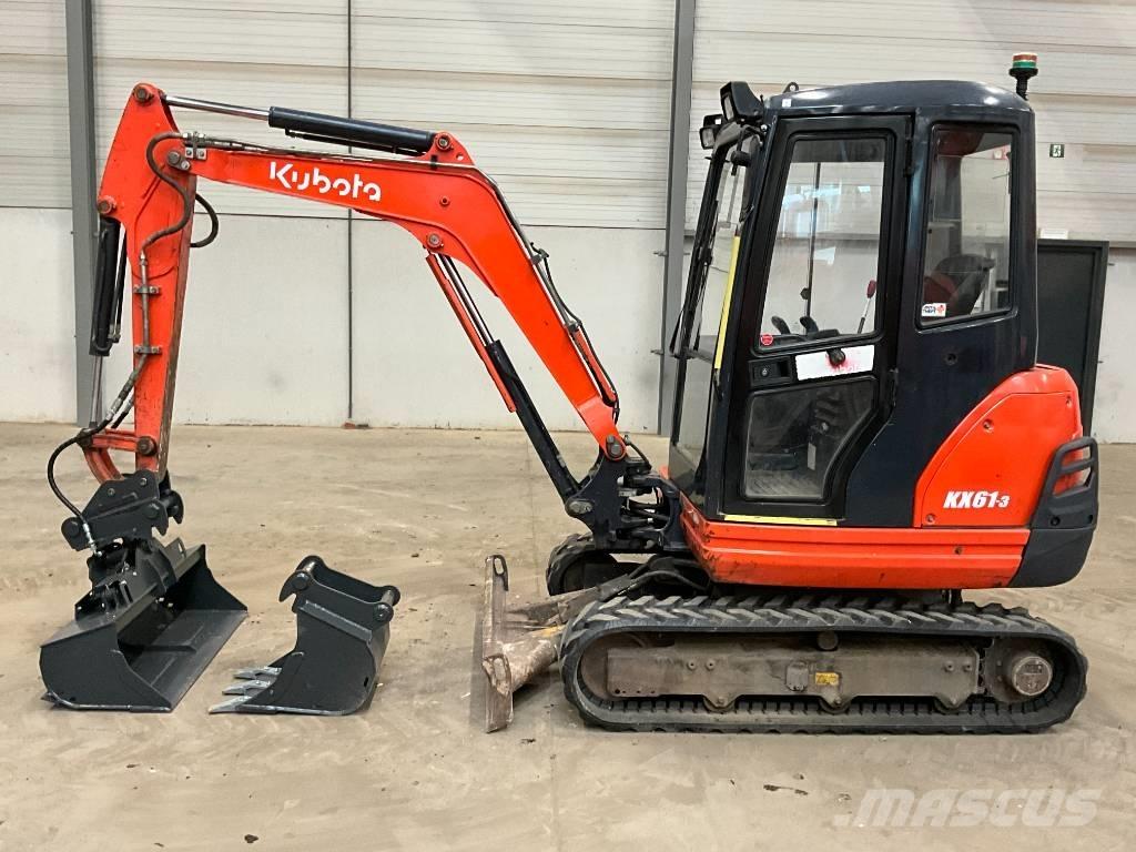 Kubota KX 61-3 Mini ekskavatori < 7 t